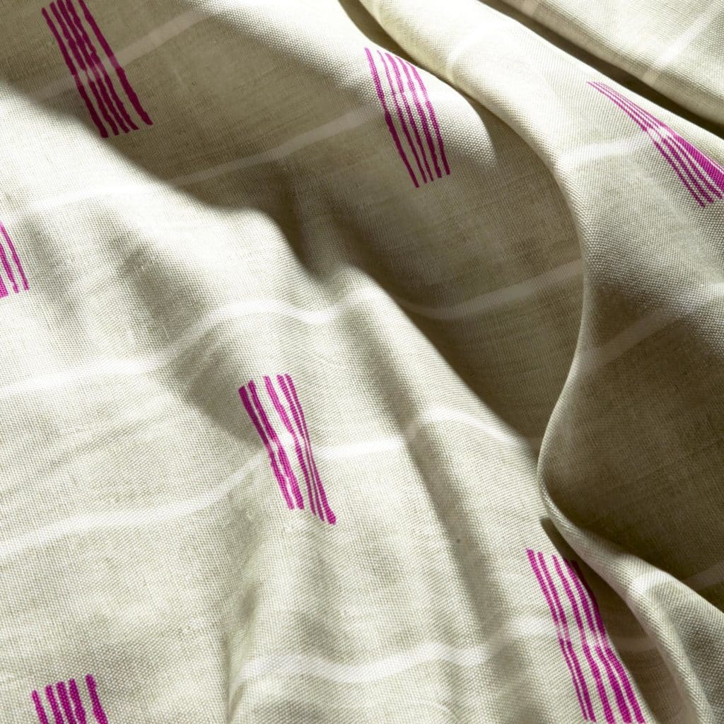 Nigerian, pattern, geometric, cotton, linen, panama, pink, beige,printed,textiles, house, deco, curtains, stripes, squares, dots,ceremonial, interior design