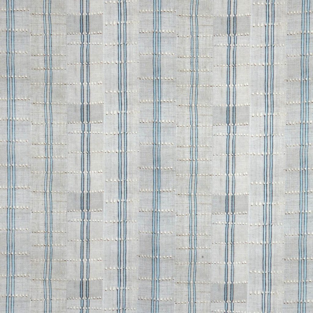 Nigerian, pattern, geometric, cotton, linen, panama, blue, beige, printed,textiles, house, deco, curtains, stripes, squares, dots, ceremonial, interior design