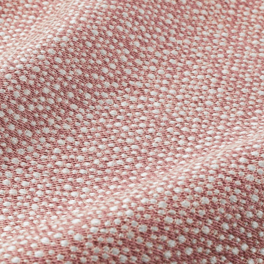 Paul Klee, Polyphony, Seafoam, freshness, little dashes, water, bubbles, textile, joyful, colours, commercial projects, house, deco, curtains, upholstery, cushions, interior design, woven, textile, pattern, motifs, red, coral, pink, baby blue, mint, celadon, firelight, natural, ocean, white