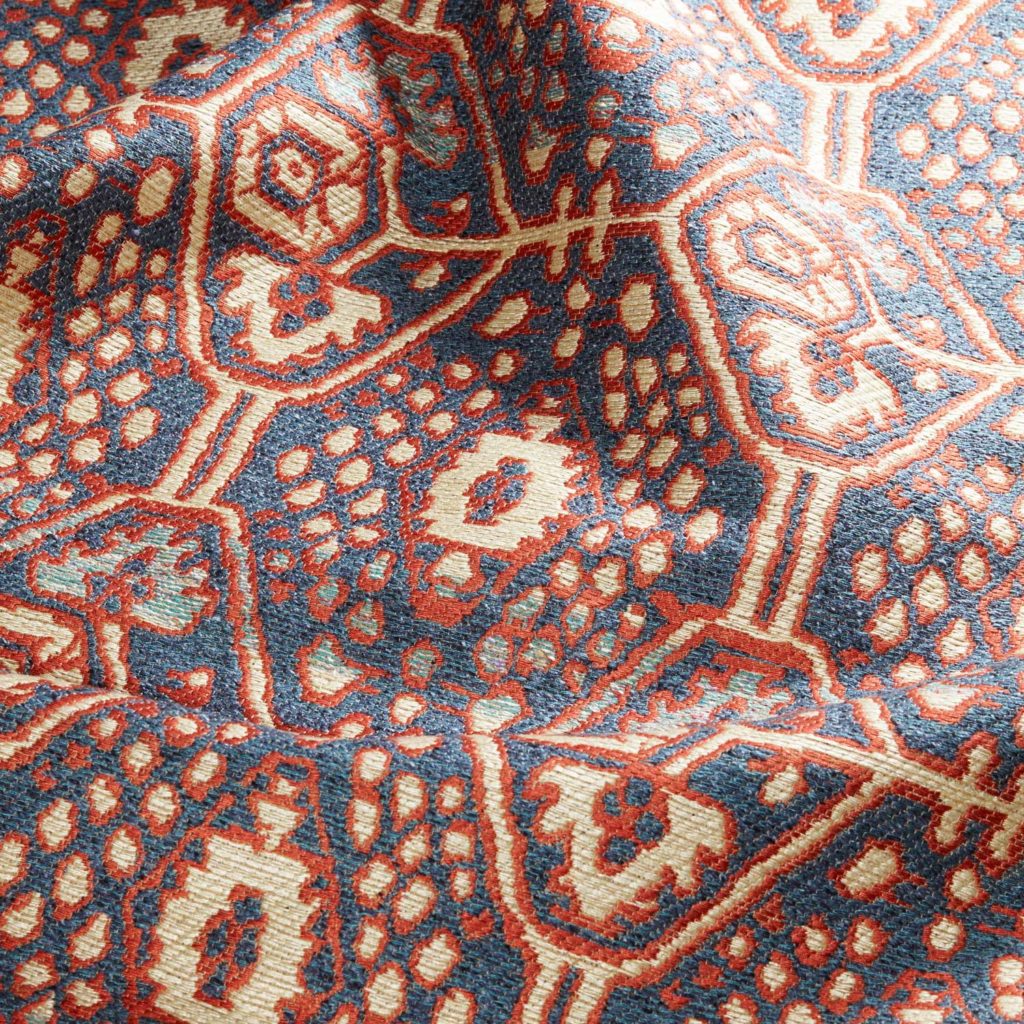 pattern, geometric, beige, cotton, linen, woven, textiles, house, deco, curtains, cushions , curtains, upholsteryBourette silk, Jacquard, weave, weighty fabric, Chinese Collection, flowers, diamond shapes, interior design