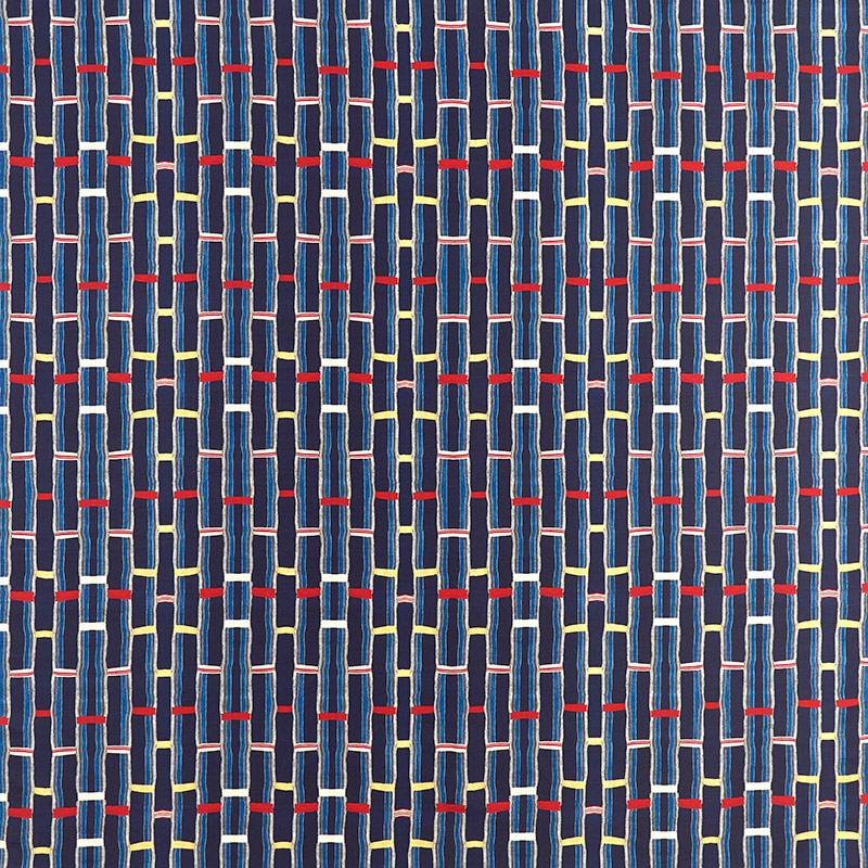 African, pattern, geometric, yellow, white, black, red, blue, cotton, linen, printed, textiles, house, deco, curtains, cushions, upholstery, Ghanaian prints, Mondrian, boogie woogie, stripes,square, colourful, panama, interior design