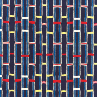 African, pattern, geometric, yellow, white, black, red, blue, cotton, linen, printed, textiles, house, deco, curtains, cushions, upholstery, Ghanaian prints, Mondrian, boogie woogie, stripes,square, colourful, panama, interior design