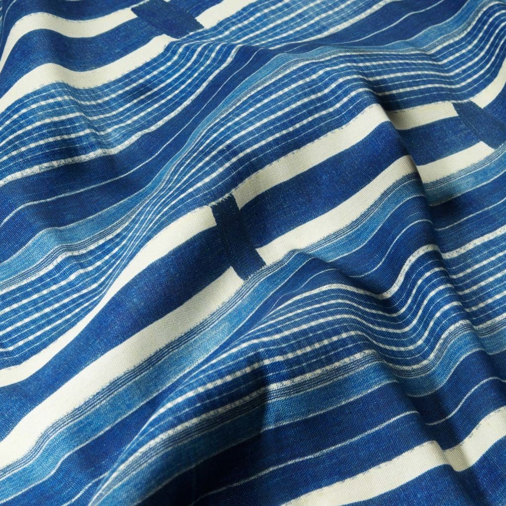 indigo, pattern, stripes, anthracite, african, river, cushion, cotton, linen, printed, textiles, geometrics, house, deco, curtains, upholstery, interior design