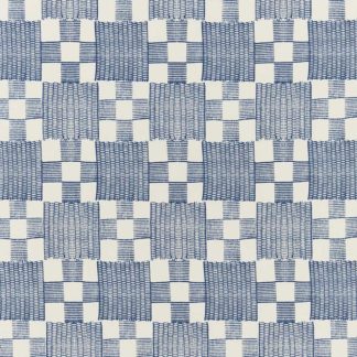 pattern, african, squares, geometrics, indigo, blue, cotton, linen, panama, textiles, printed, house, deco, cushions, upholstery, interior design, carmin, celadon, stonegrey, anthracite, white, copper, silk, natural