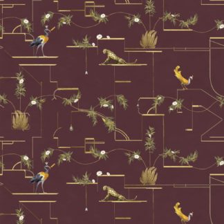 wallpaper, pattern, silver, lymer, bird, leopard, cheetah, flowers, plants, botanical, geometrics, lines, gold, house, deco, pompeii, naples, oplontis, pink, green, grey, black, blue, antique red, purple, palm, interior design, performance