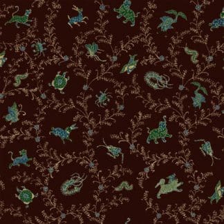 animals, forest, jataka, tales, elephant, crab, rabbit, dear, fish, gold, silver, lymer,vinyl, performance, wallpaper, botanical,nature, pattern, paper, interior design, deco, illustration,batik